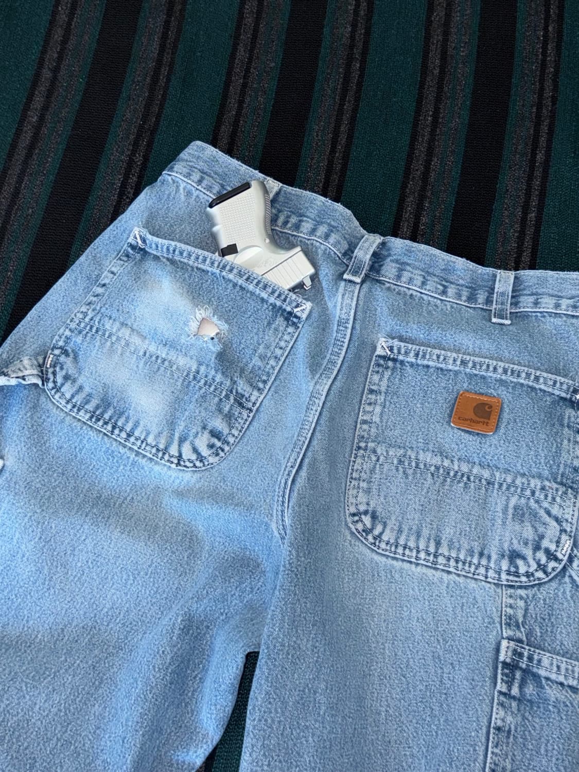 Carhartt 빈티지 칼하트 카펜터 데님 워크 팬츠 30 상품이미지1