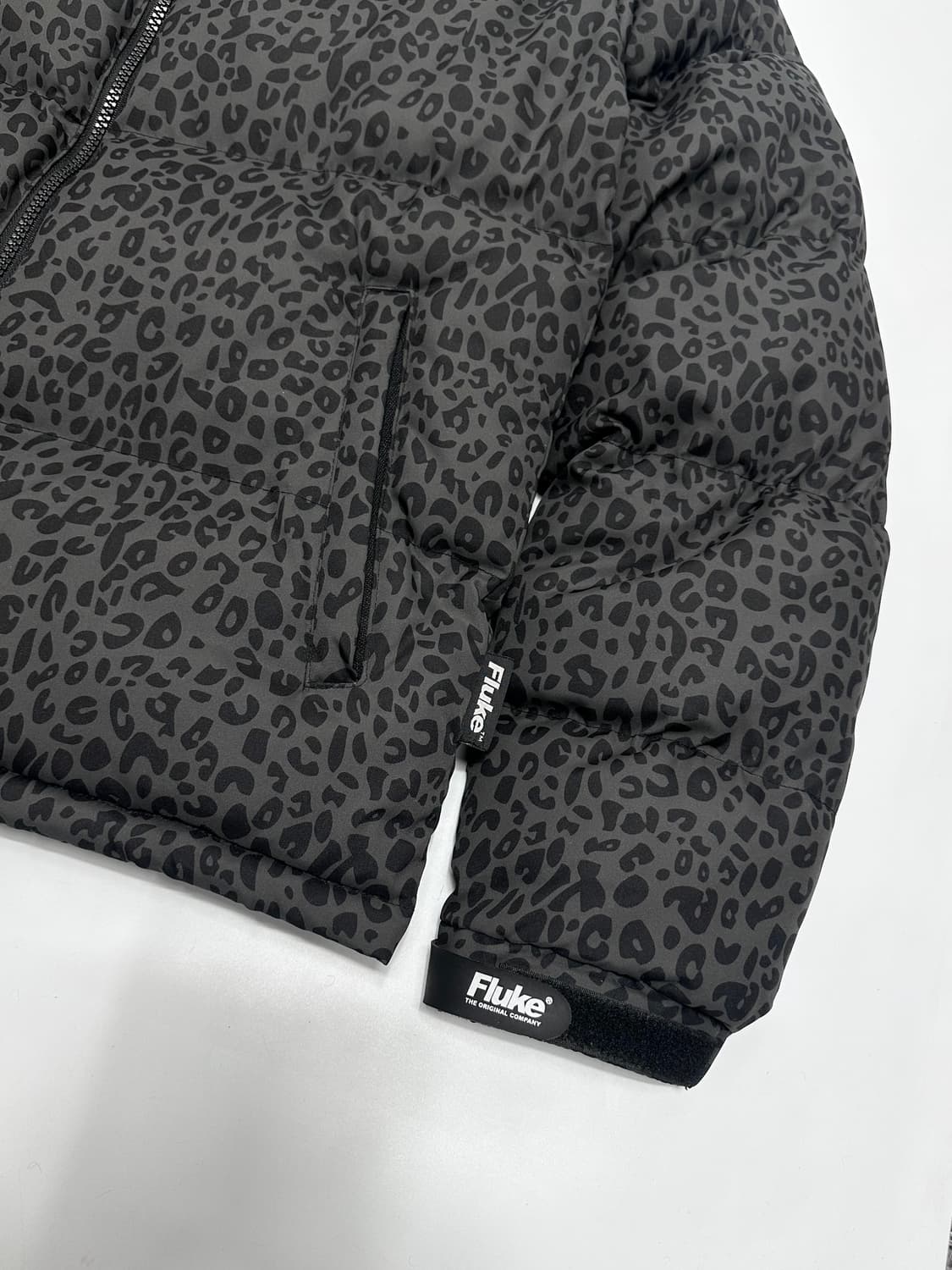 플루크 레오파드 패딩 상품이미지5