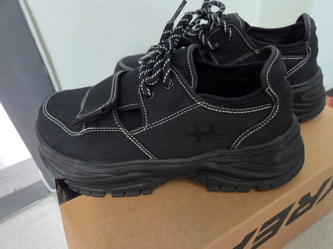 오찌 OTZ 3300 하이 캔버스 코어 올 블랙 상품이미지1