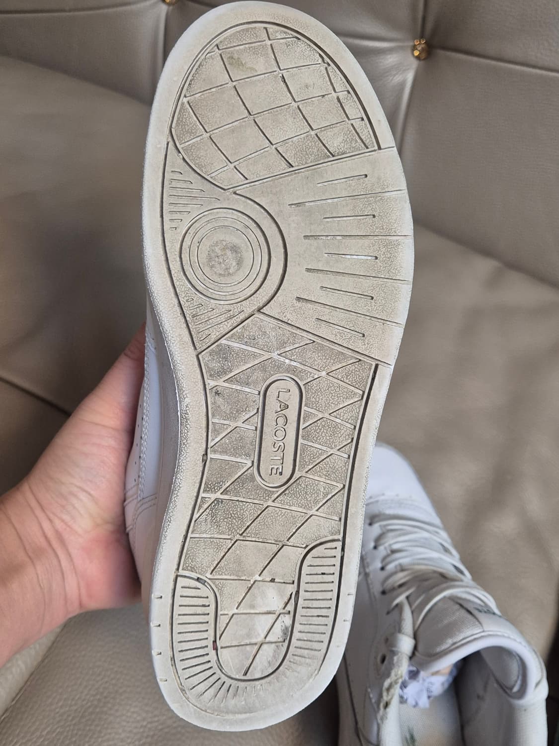 라코스테 T-CLIP 스니커즈  남녀공용 250 상품이미지7