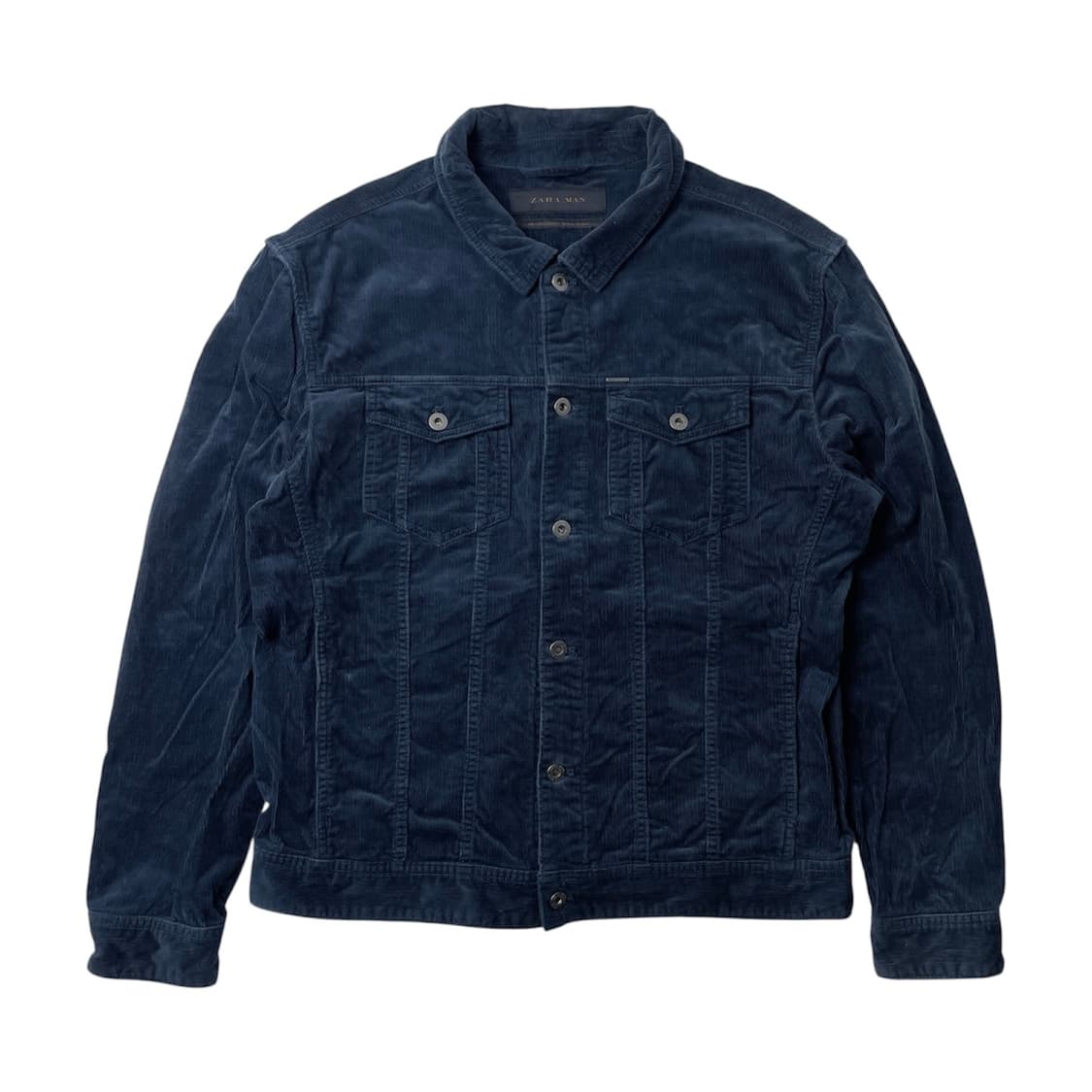 [중고] 자라 맨즈 코듀로이 골덴 자켓 상품이미지1