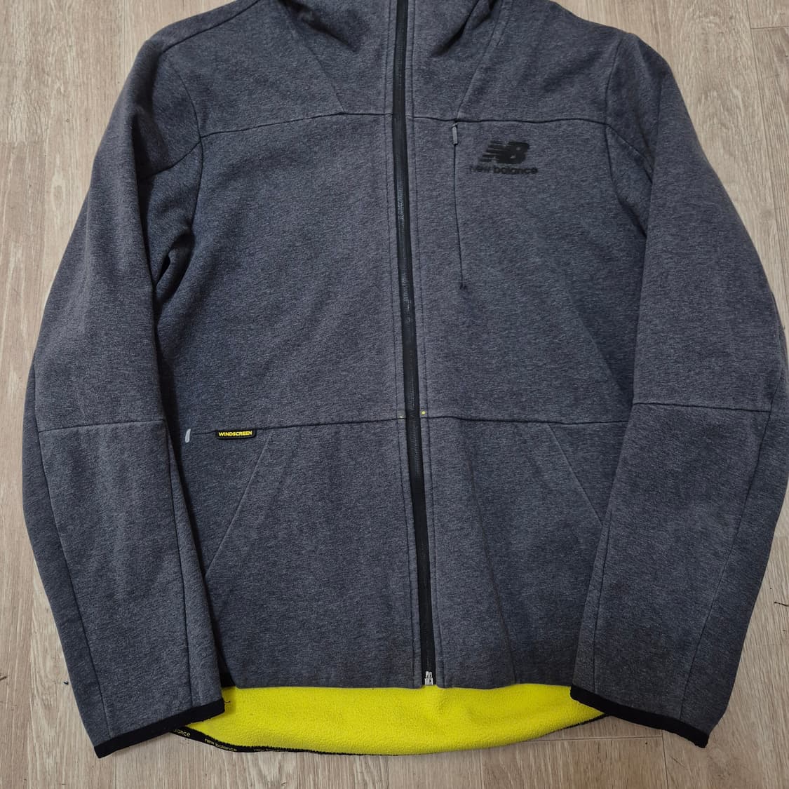 뉴발란스 스포츠 스판 후드집업 M(95) 상품이미지3