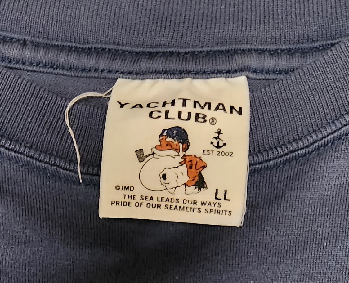 YACHTMAN CLUB 그래픽 티셔츠 상품이미지3