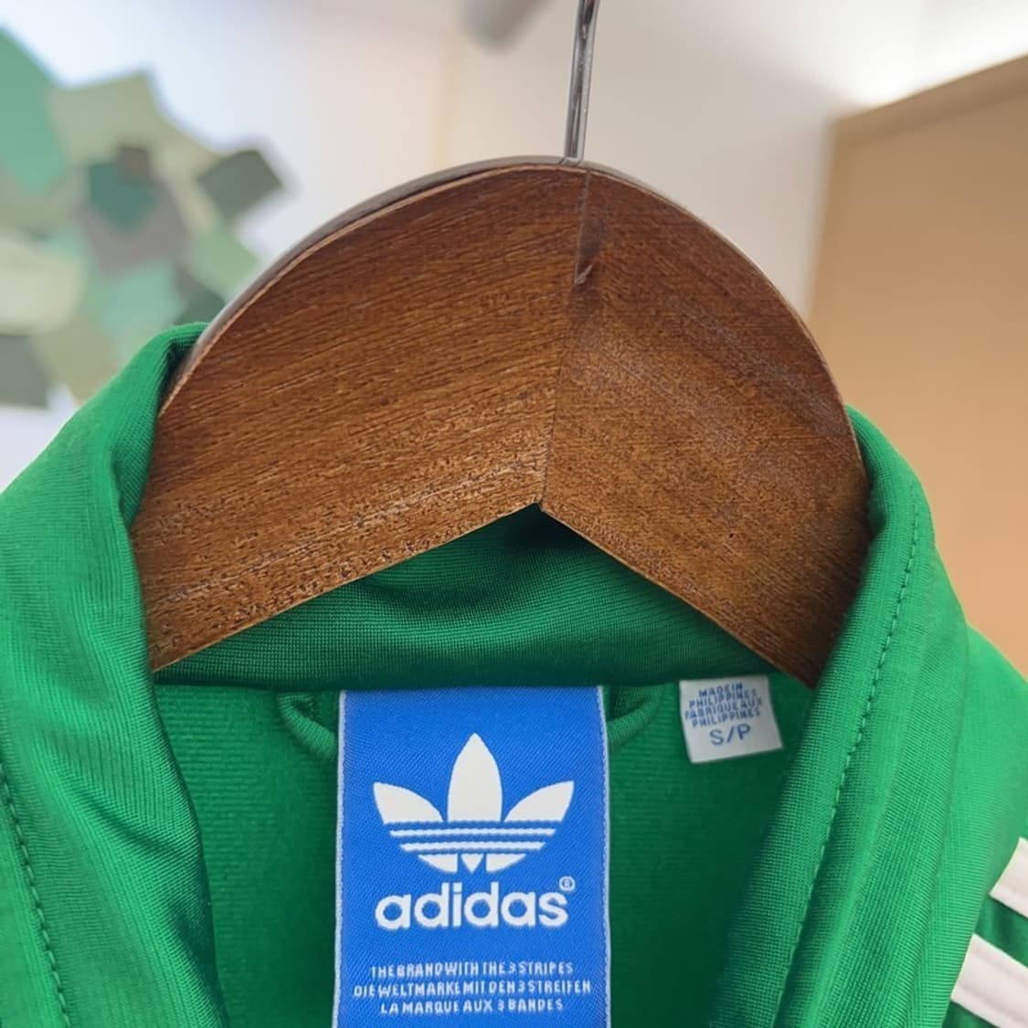 아디다스 파이어버드 그린 트랙탑 집업 져지 100 C05075 상품이미지5