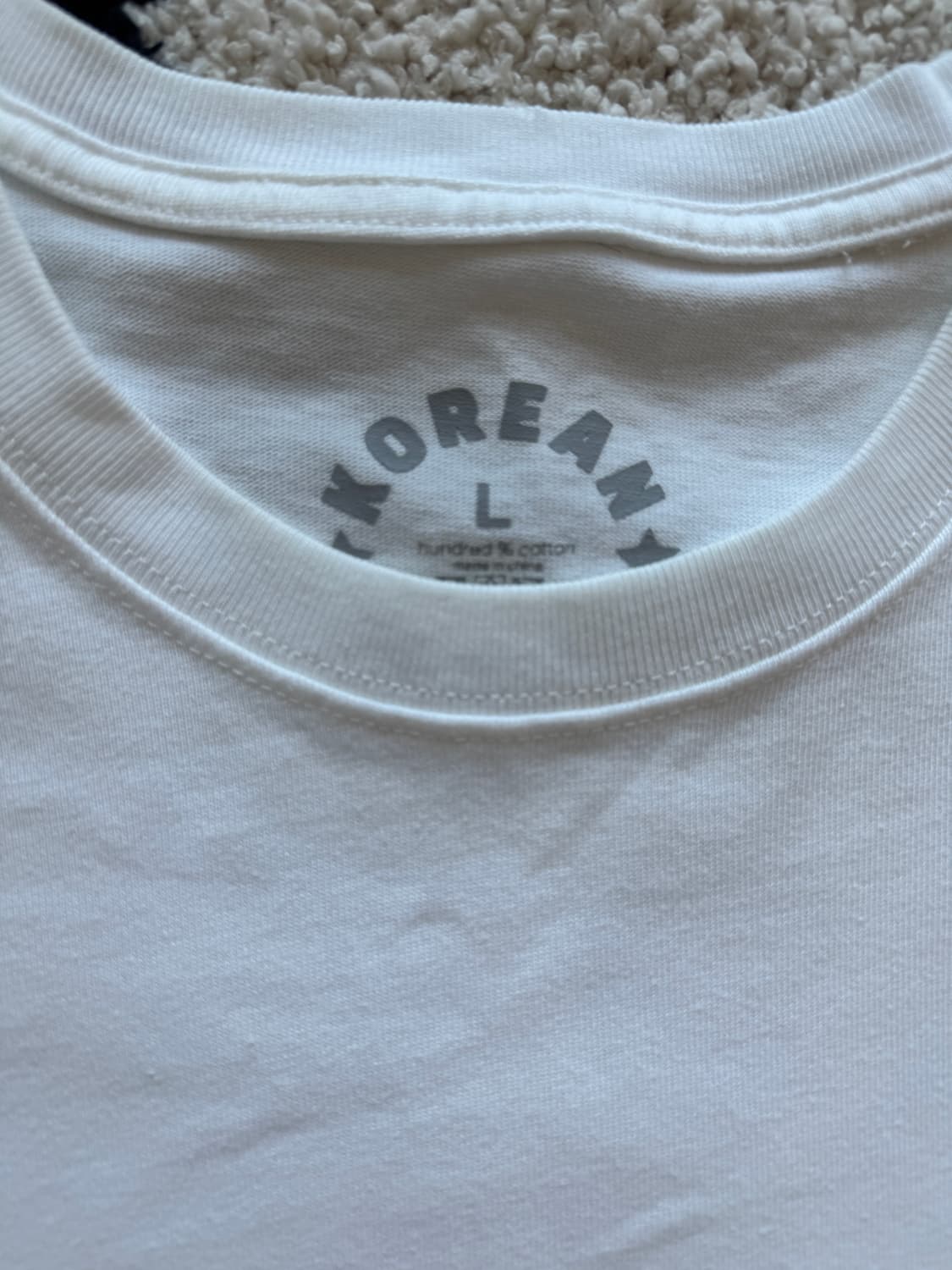 코리안 좀비 정찬성 반팔티 L 사이즈 상품이미지3