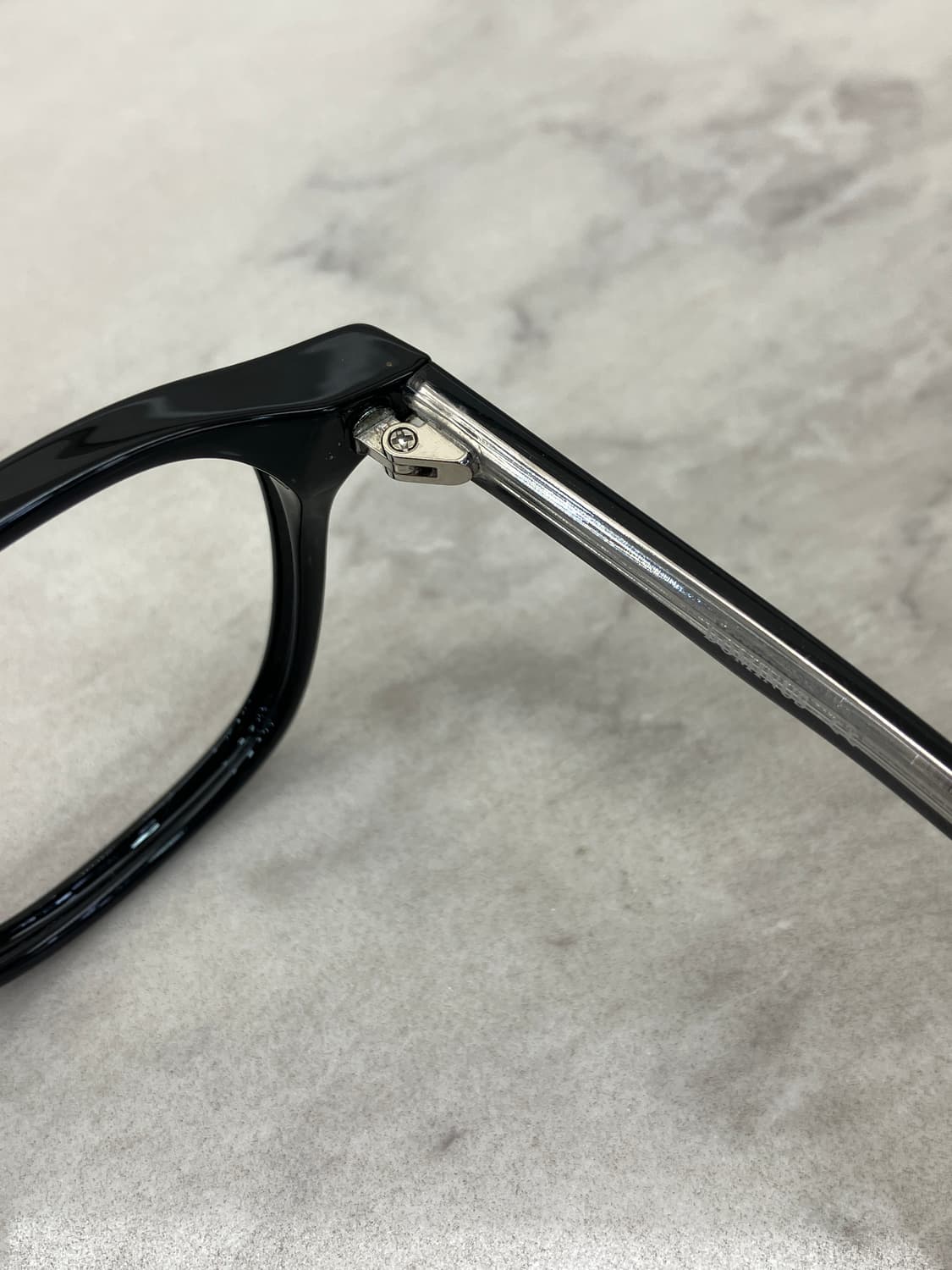 B91 DMN 유광 블랙 웰링턴 뿔테 안경129 상품이미지3