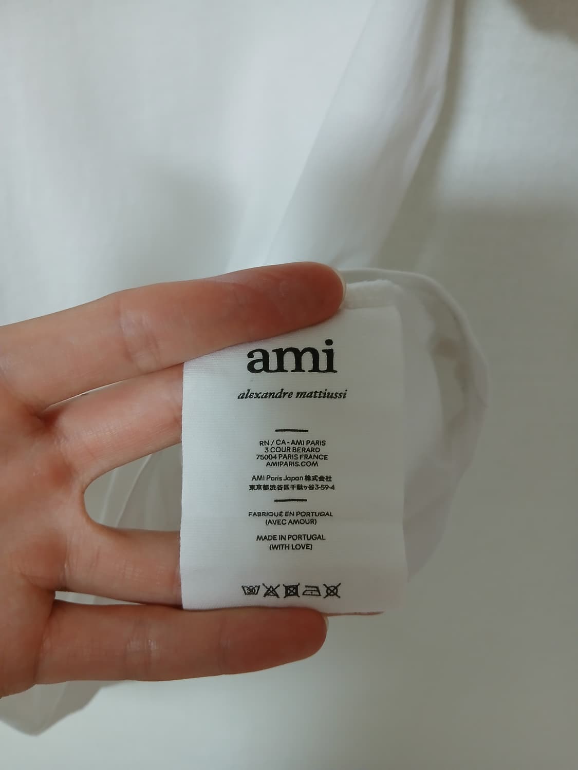 ami 아미 반팔 상품이미지4