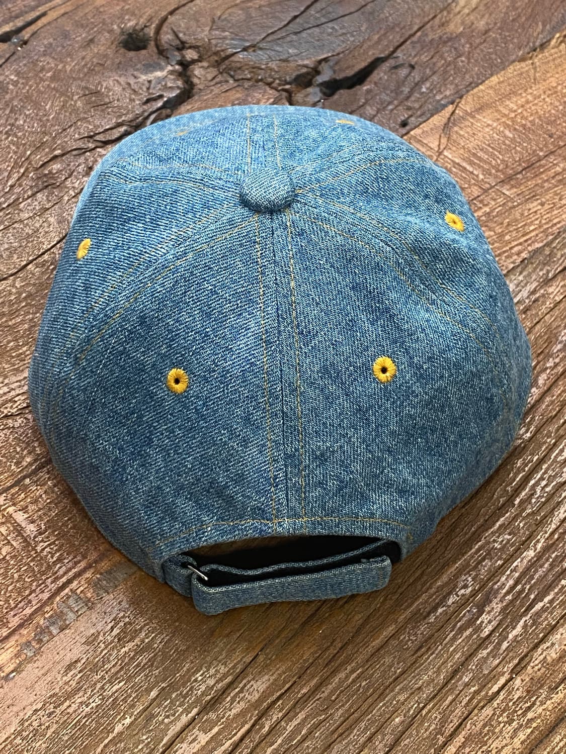 사스콰치패브릭스 6패널 데님캡 상품이미지3