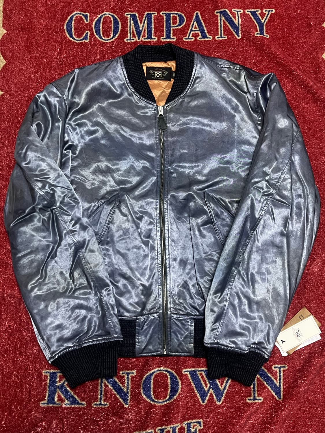 더블알엘 (RRL) 임브로이더 새틴 플라이트 자켓 상품이미지1