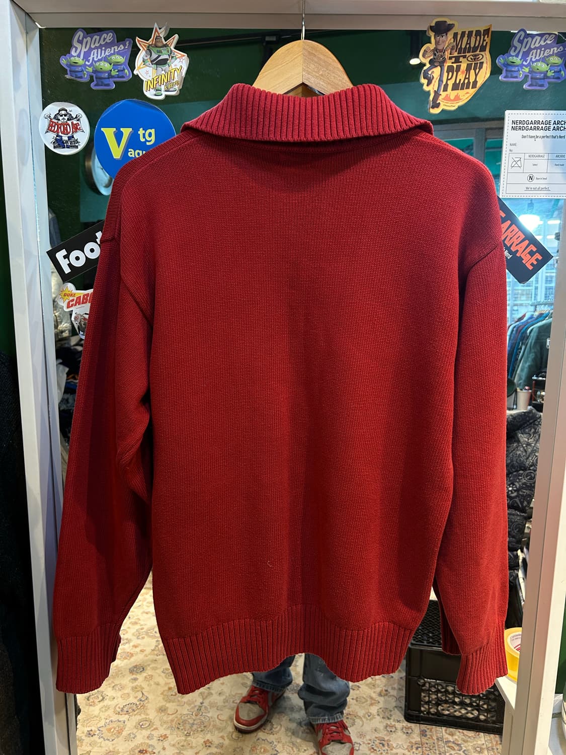 캘빈클라인 하프집업니트 상품이미지4