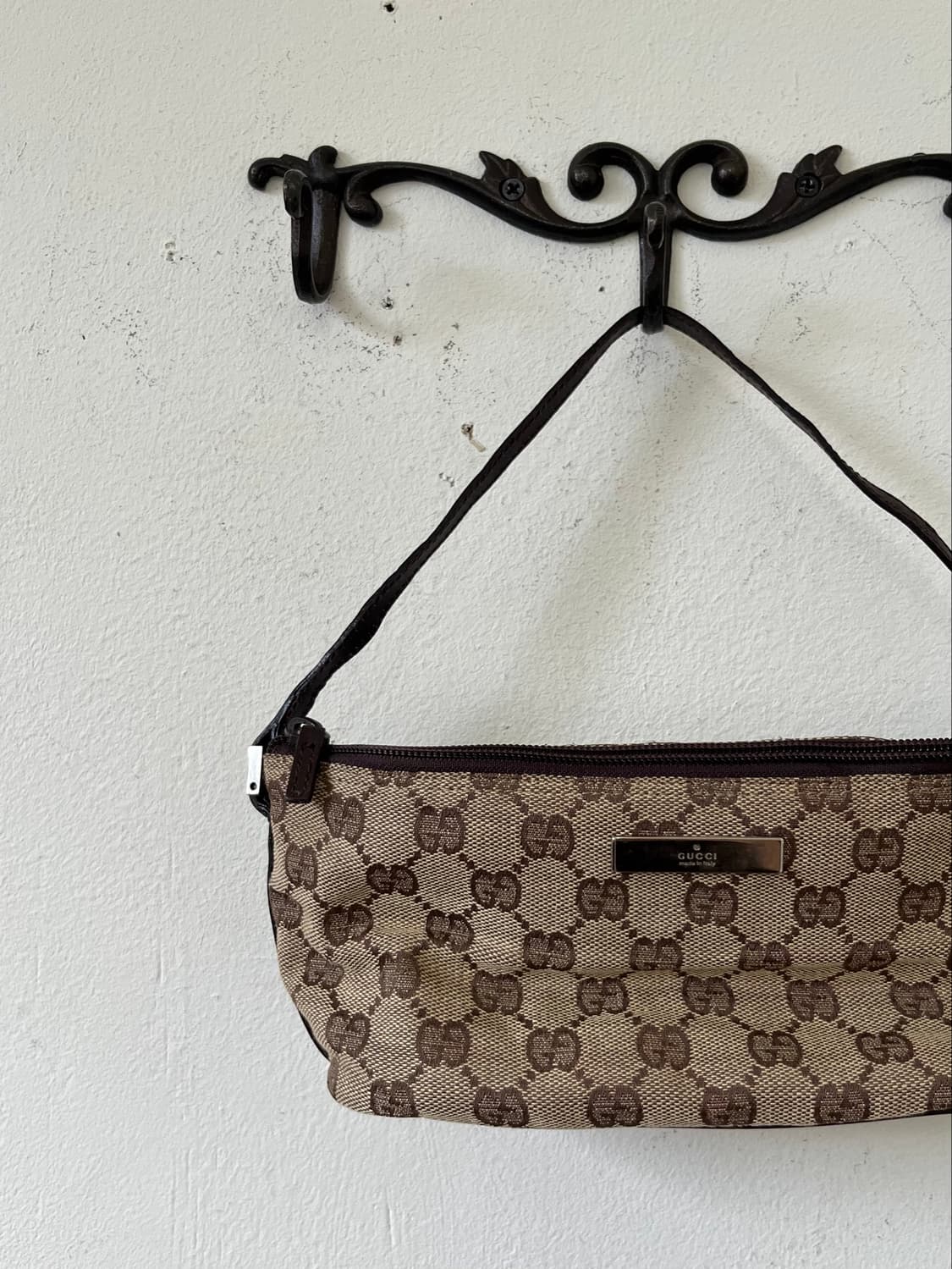 GUCCI GG 로고 캔버스 숄더백 상품이미지2