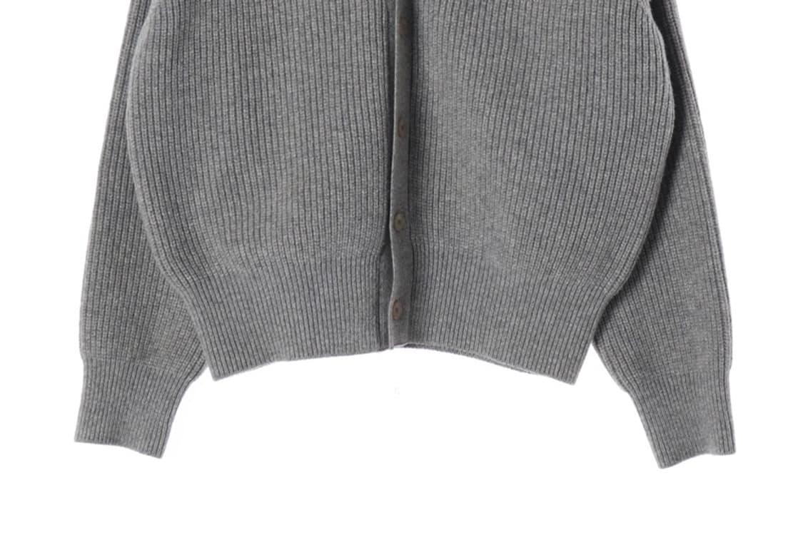 YEARS AGA 로버 울 가디건 멜란지 그레이 L 상품이미지4