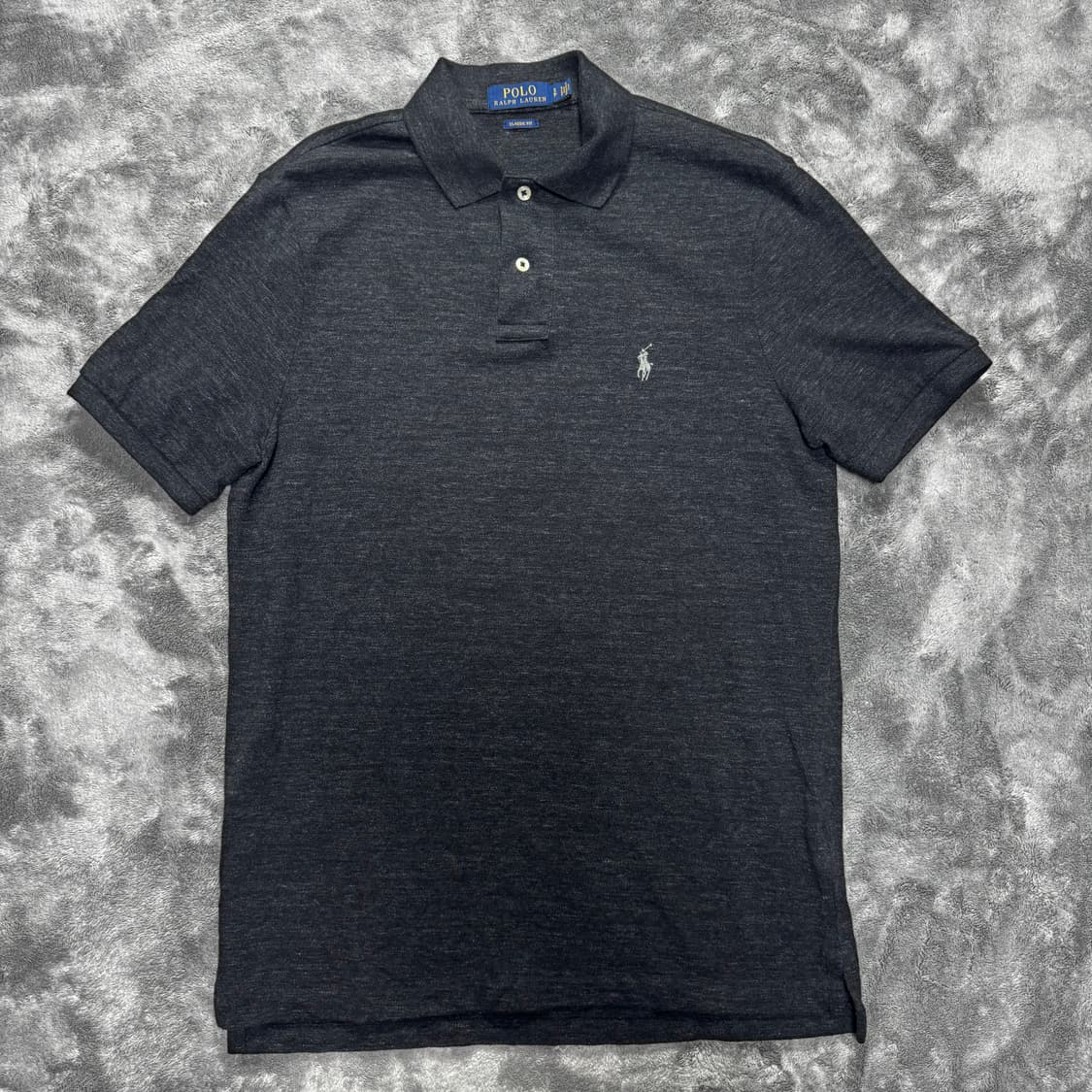 폴로랄프로렌 차콜 반팔 카라티 클래식 핏 s 상품이미지1