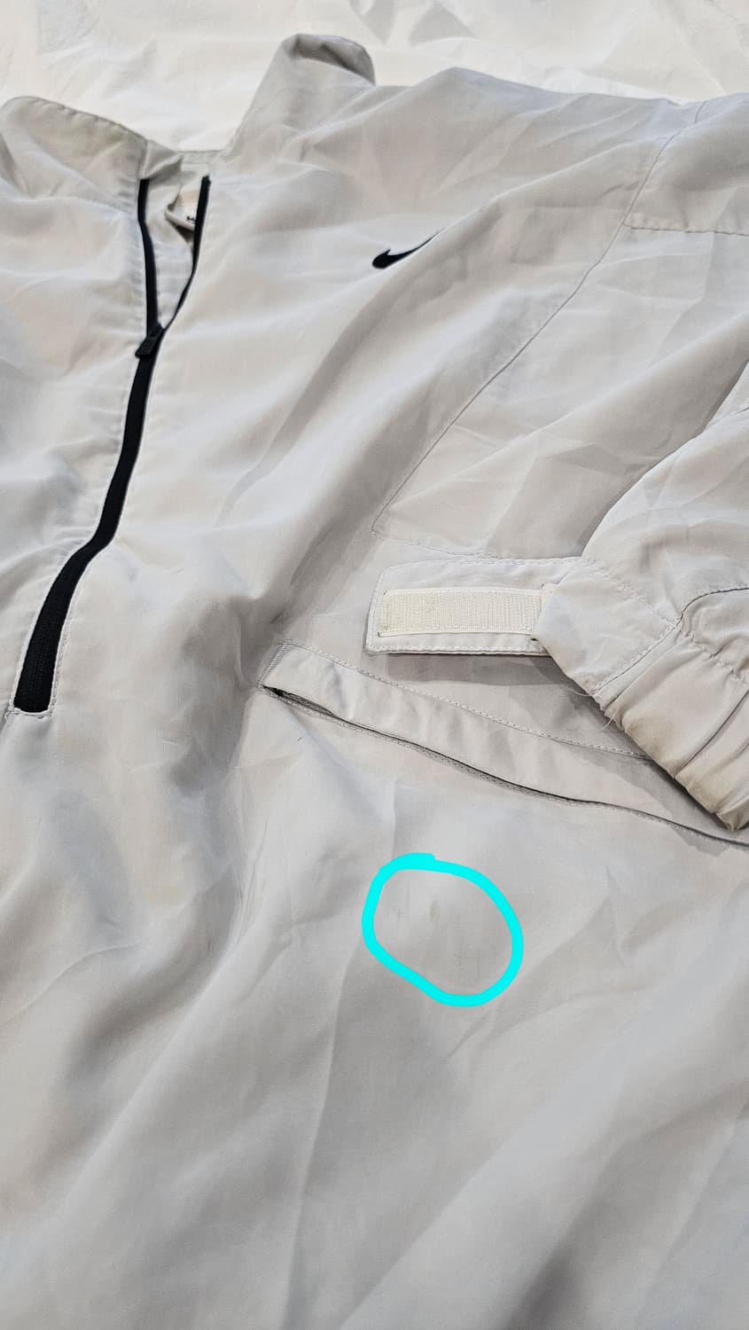 나이키×피어 오브 갓 하프집업 퓨어 플래티넘 상품이미지3