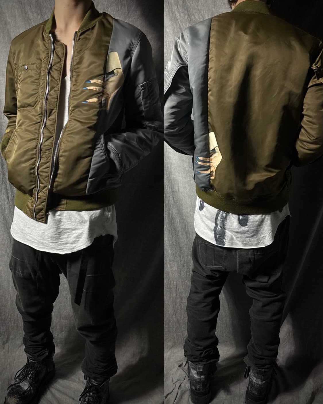Undercover “The Hand” MA-1 Bomber Jacket 상품이미지1