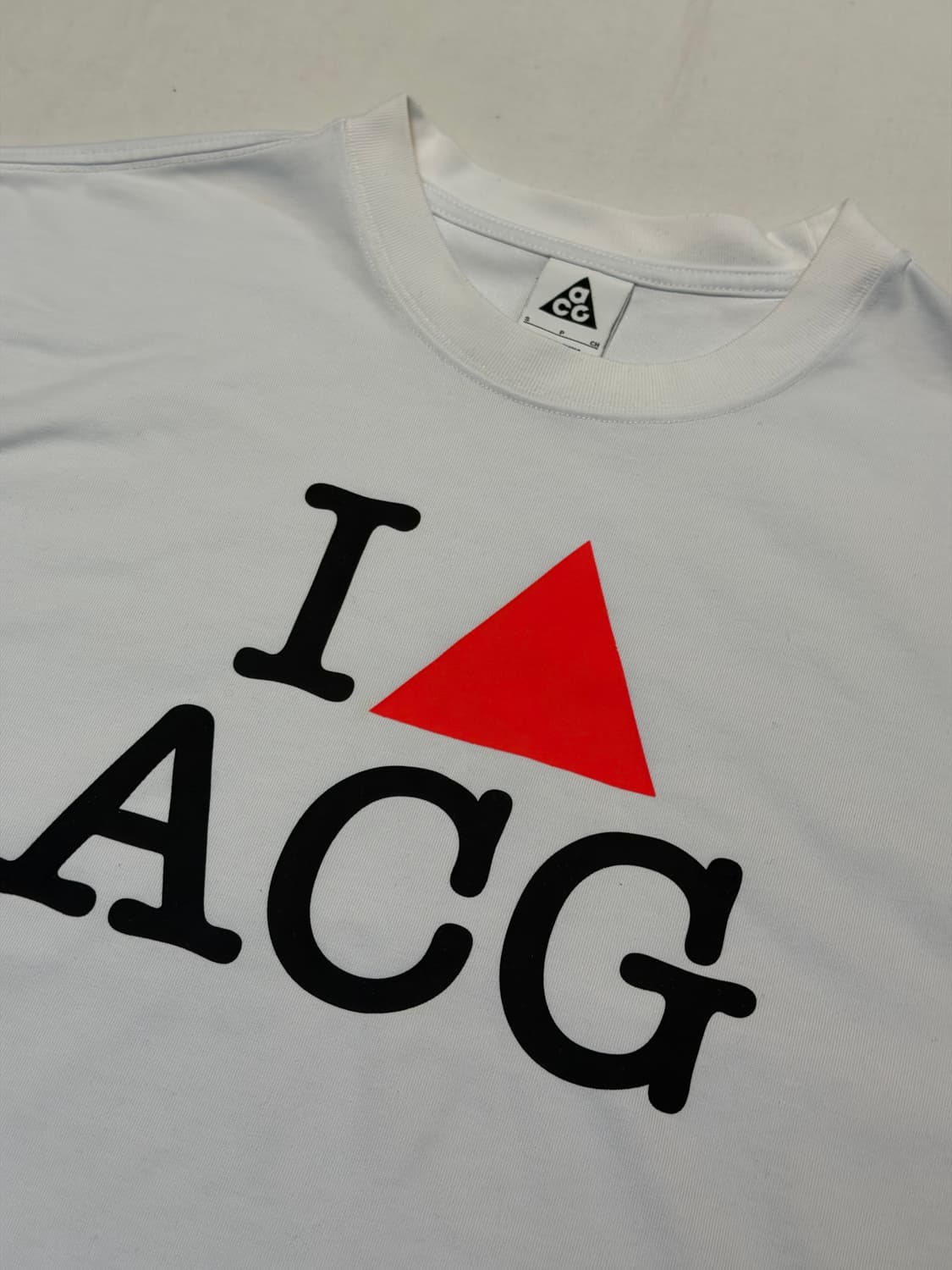 ACG I love ACG 티셔츠 화이트 상품이미지3