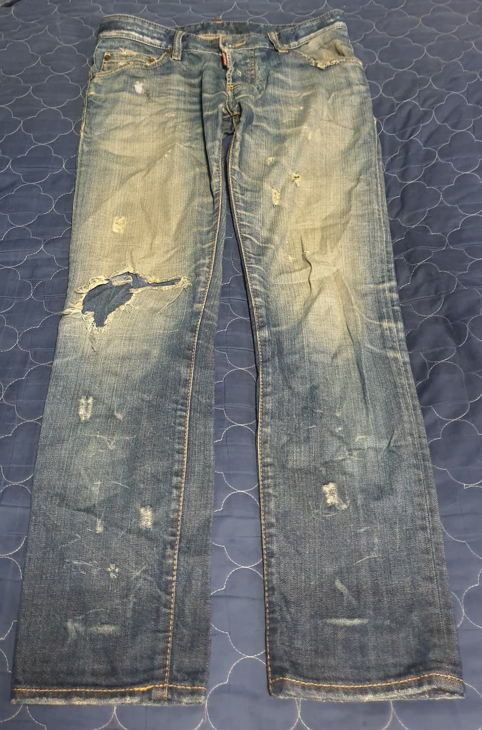 (단종매물) 디스퀘어드 루키진10 클레멘토 로우라이즈 스키니진 (30) 상품이미지1