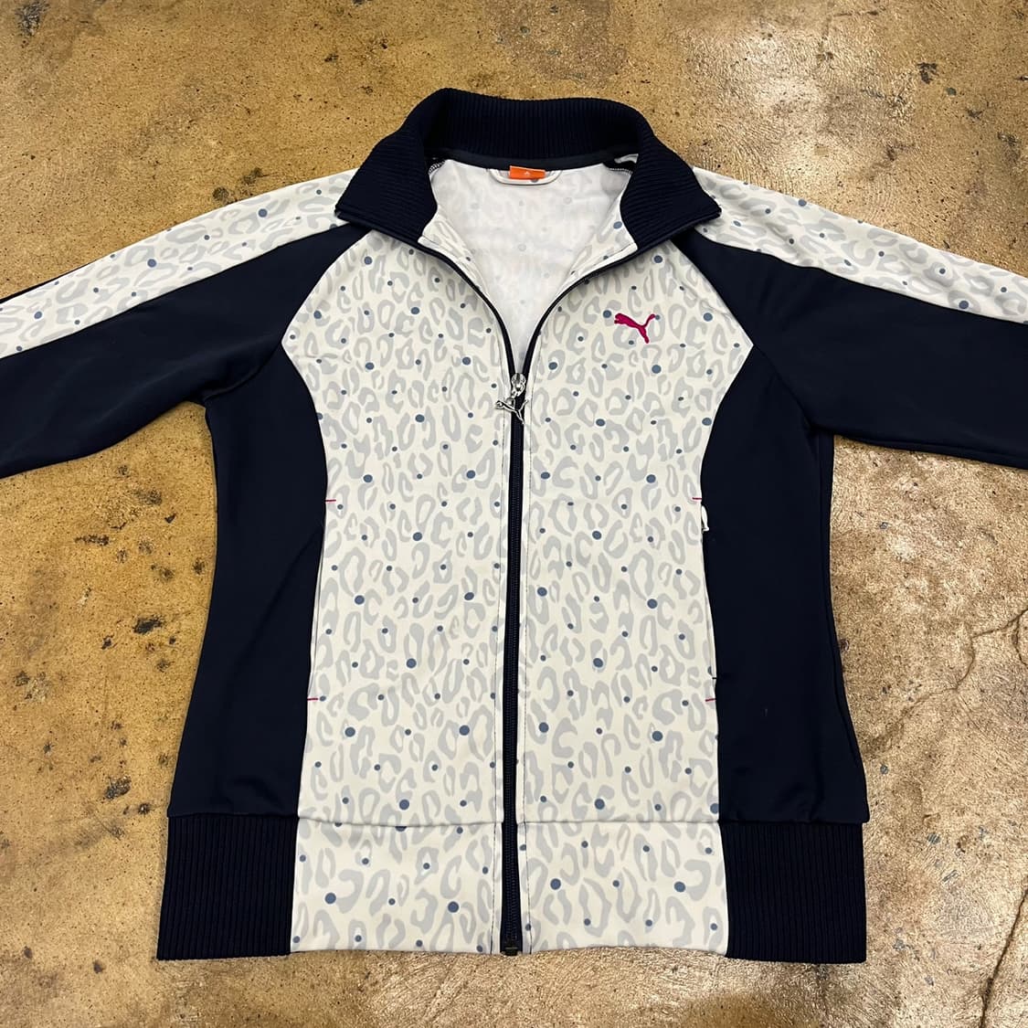 푸마 퓨마 레오파드 호피 져지 트랙탑 상품이미지3