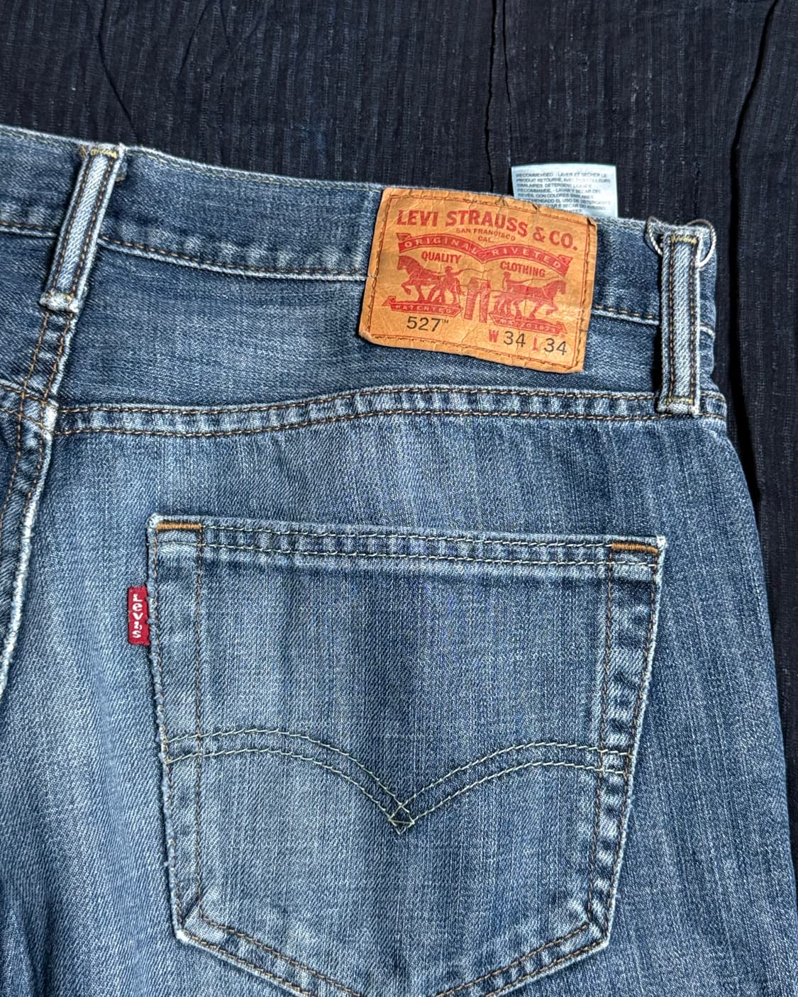 00‘s 리바이스 501 스트레이트핏 데님 팬츠 35 상품이미지5