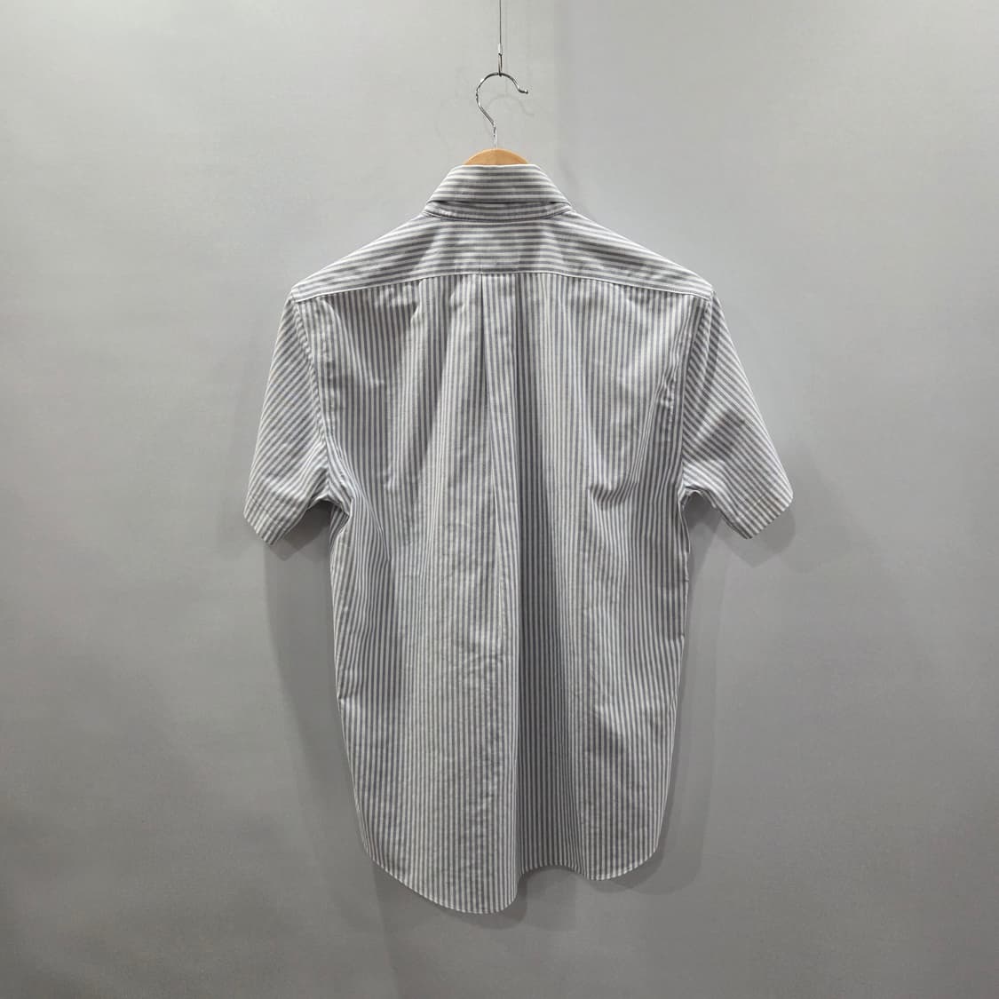 브룩스브라더스 버튼다운 스트라이프 옥스포드 반팔셔츠 S 상품이미지4