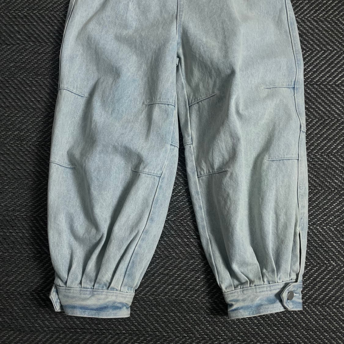 빈지티 버클 디테일 데님 퍼티그 팬츠y 3523 상품이미지3