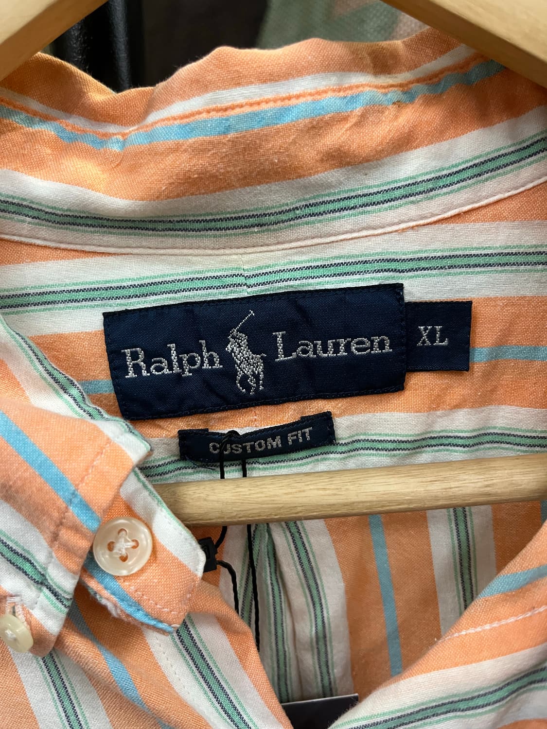 폴로 랄프로렌 스트라이프 반팔 셔츠 #csz708 상품이미지4