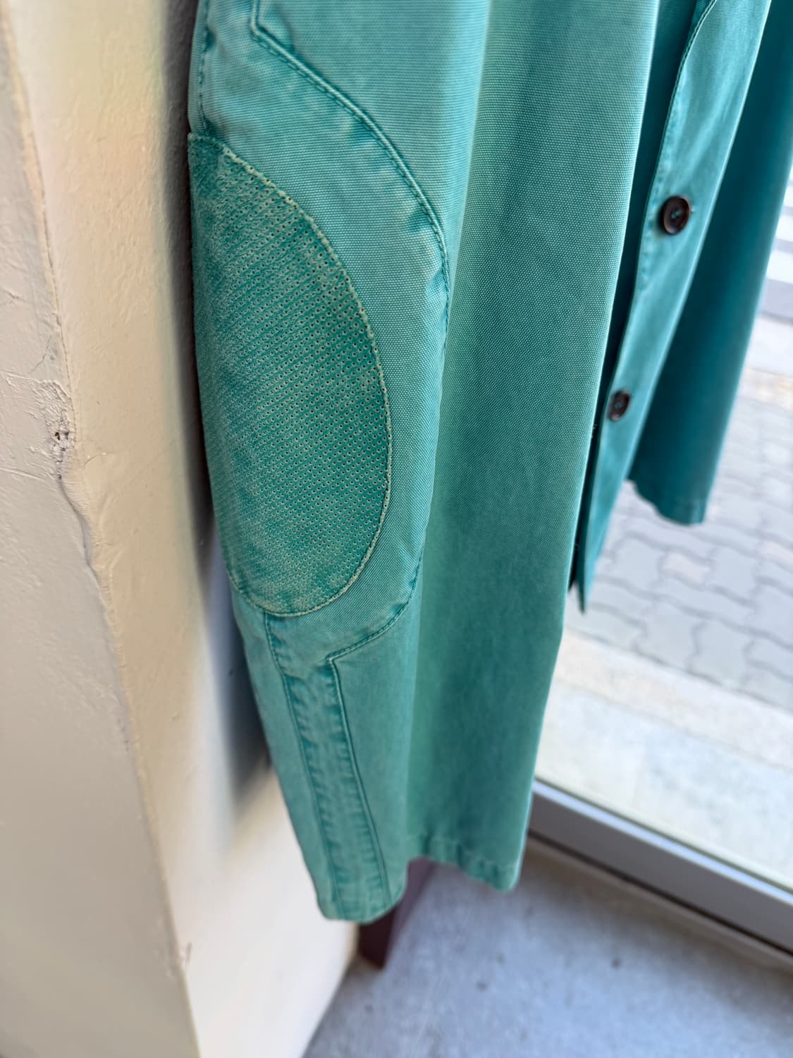 50/ 키톤 가먼트다이드 램스킨 엘보패치 자켓 상품이미지7