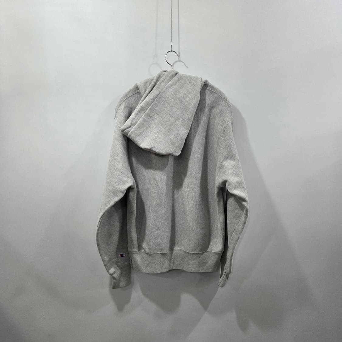 챔피온 블루택 리버스위브 자수로고 기모 후드티 M 상품이미지3