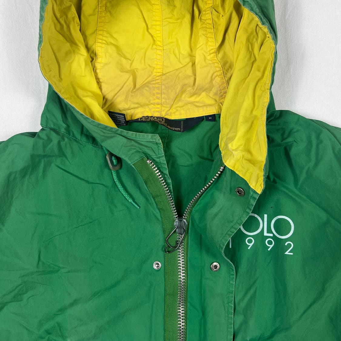 90‘s 92 폴로랄프로렌 스펠아웃 1992 후드자켓 상품이미지3