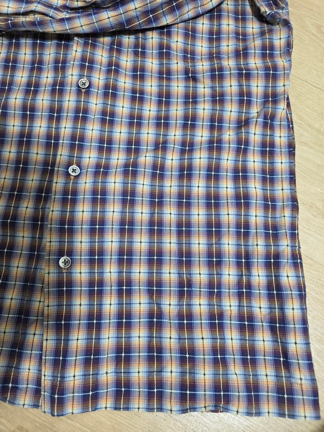 폴스미스 체크 셔츠 M 상품이미지4