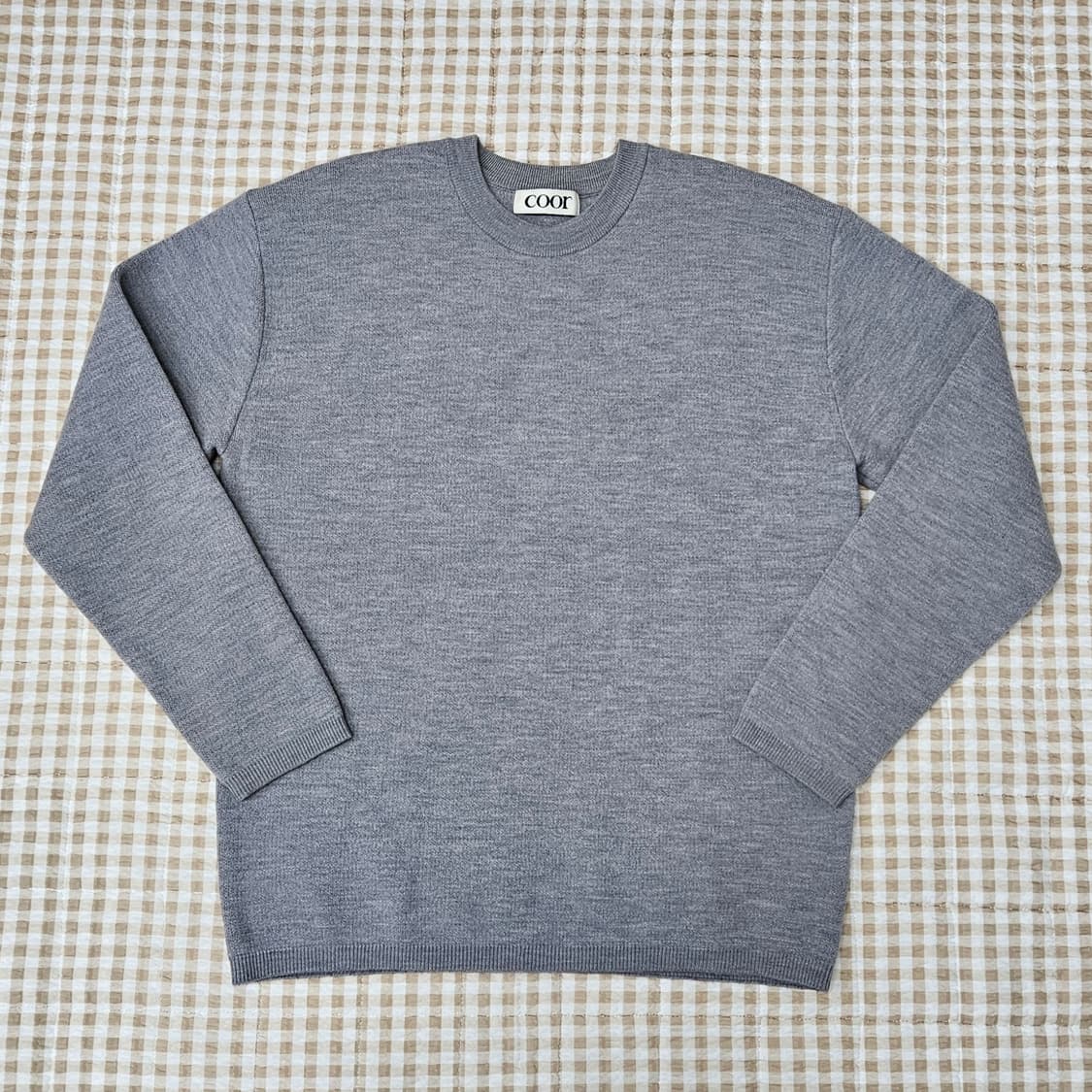COOR 쿠어 탑필 니트 스웨터 남자100 상품이미지2