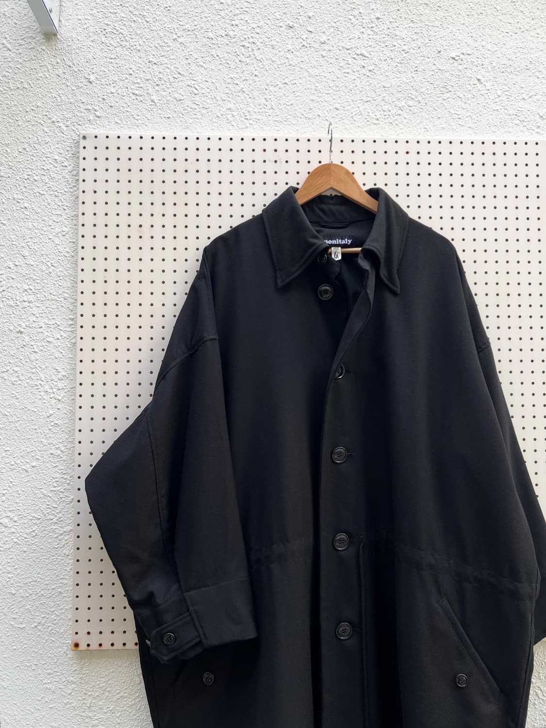 MONITALY USA WIDE SILHOUETTE 모니탈리 밀리터리코트 상품이미지3