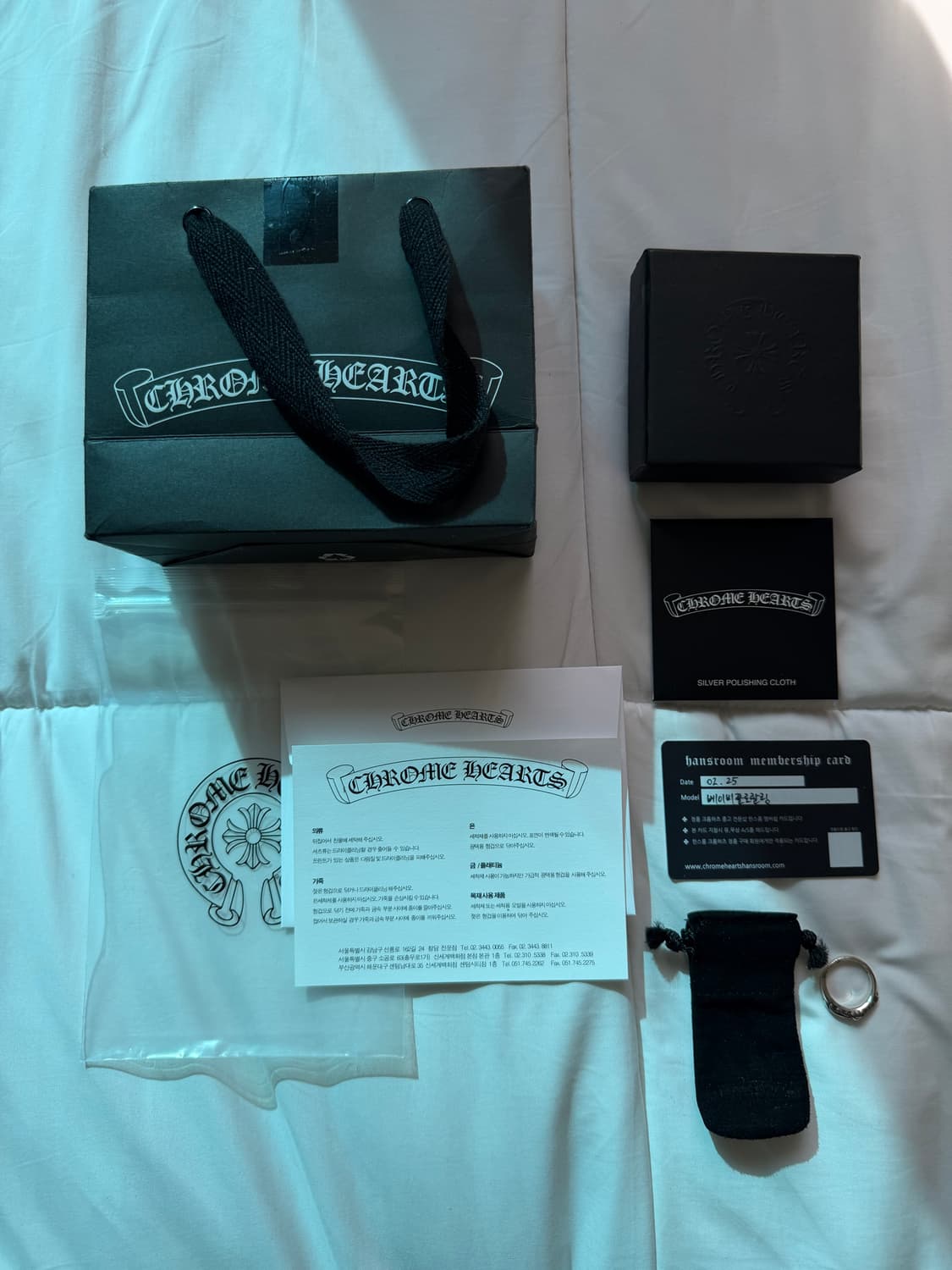 [16호] 크롬하츠 베이비플로랄링 반지  상품이미지1