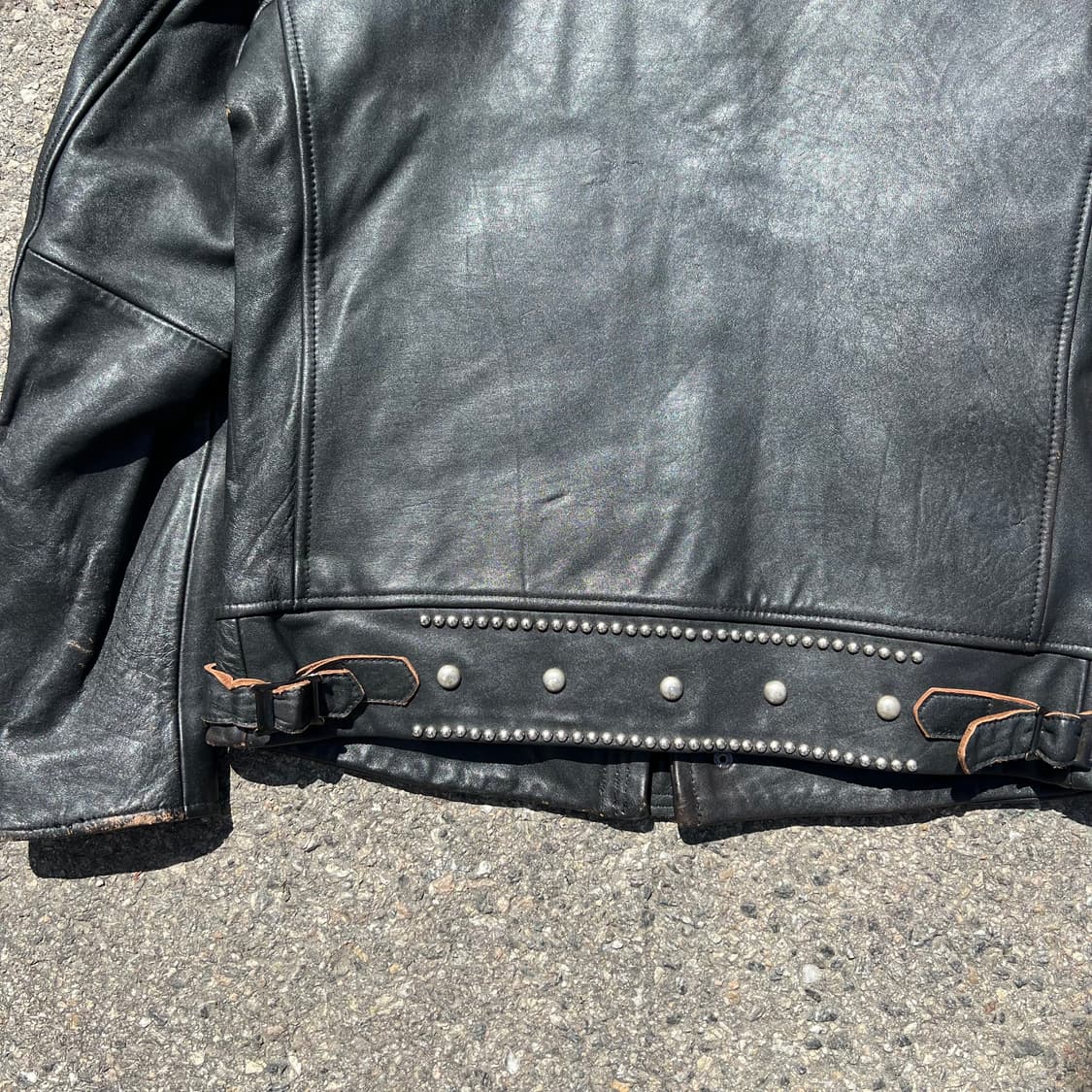 나노 유니버스 x HTC 말가죽 스터드 자켓 상품이미지7