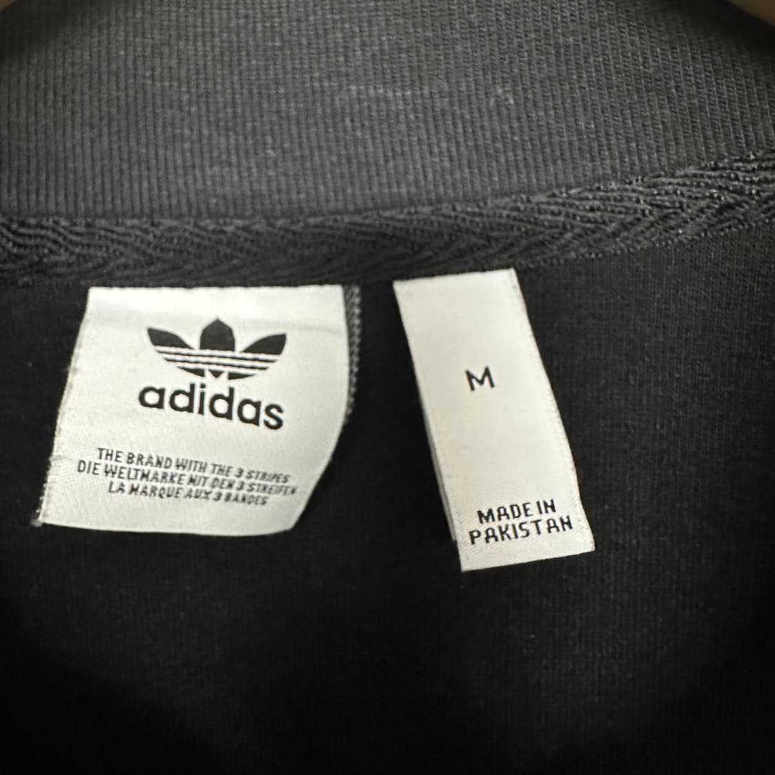 아디다스 락 업 트레포일 로고 하프 집업  상품이미지4