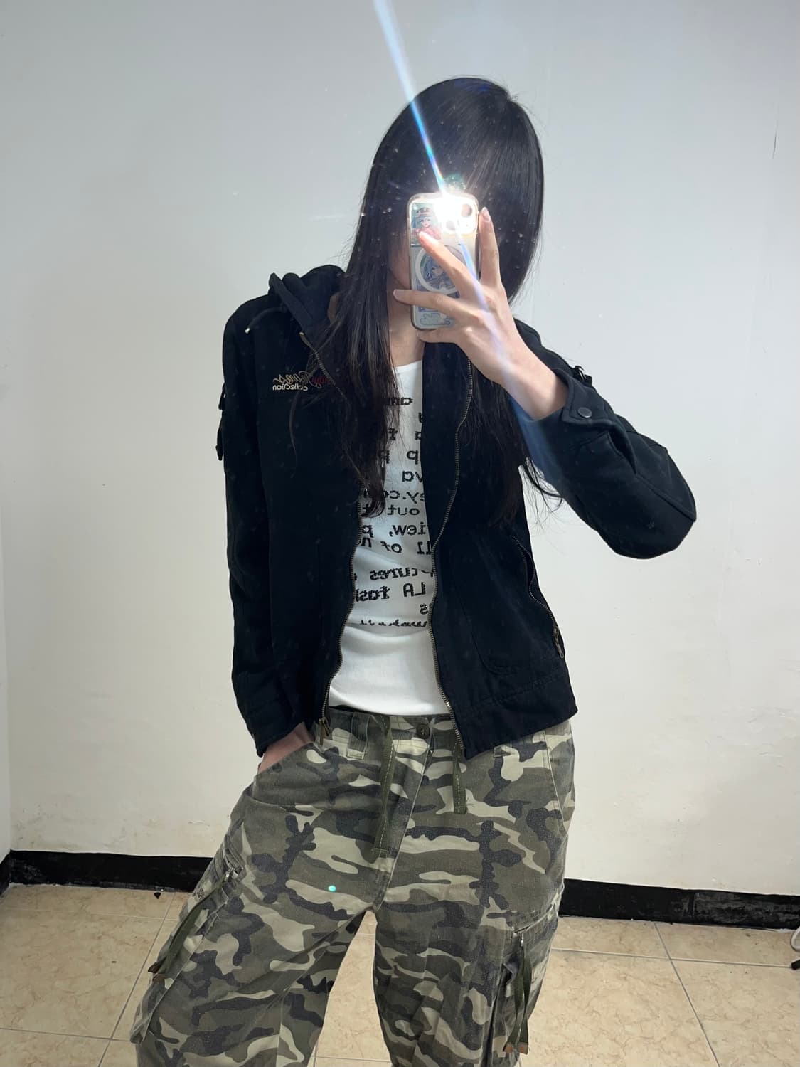 fubu 블랙 후드집업  상품이미지1