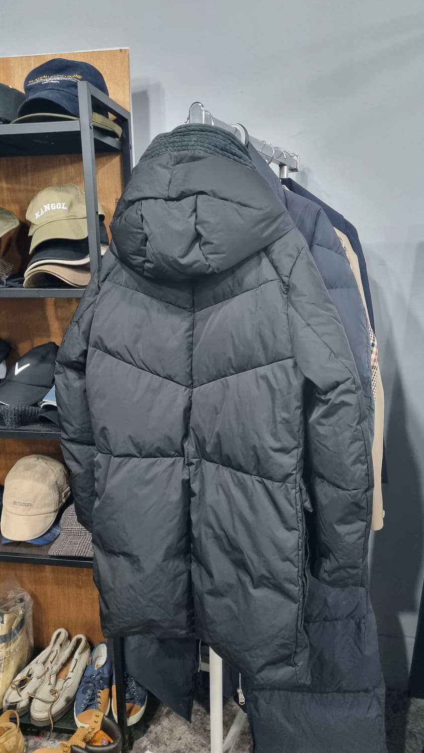 우 영 미 쏠리드옴므)) 거위솜털 람포지퍼 남성 패딩 95 상품이미지2