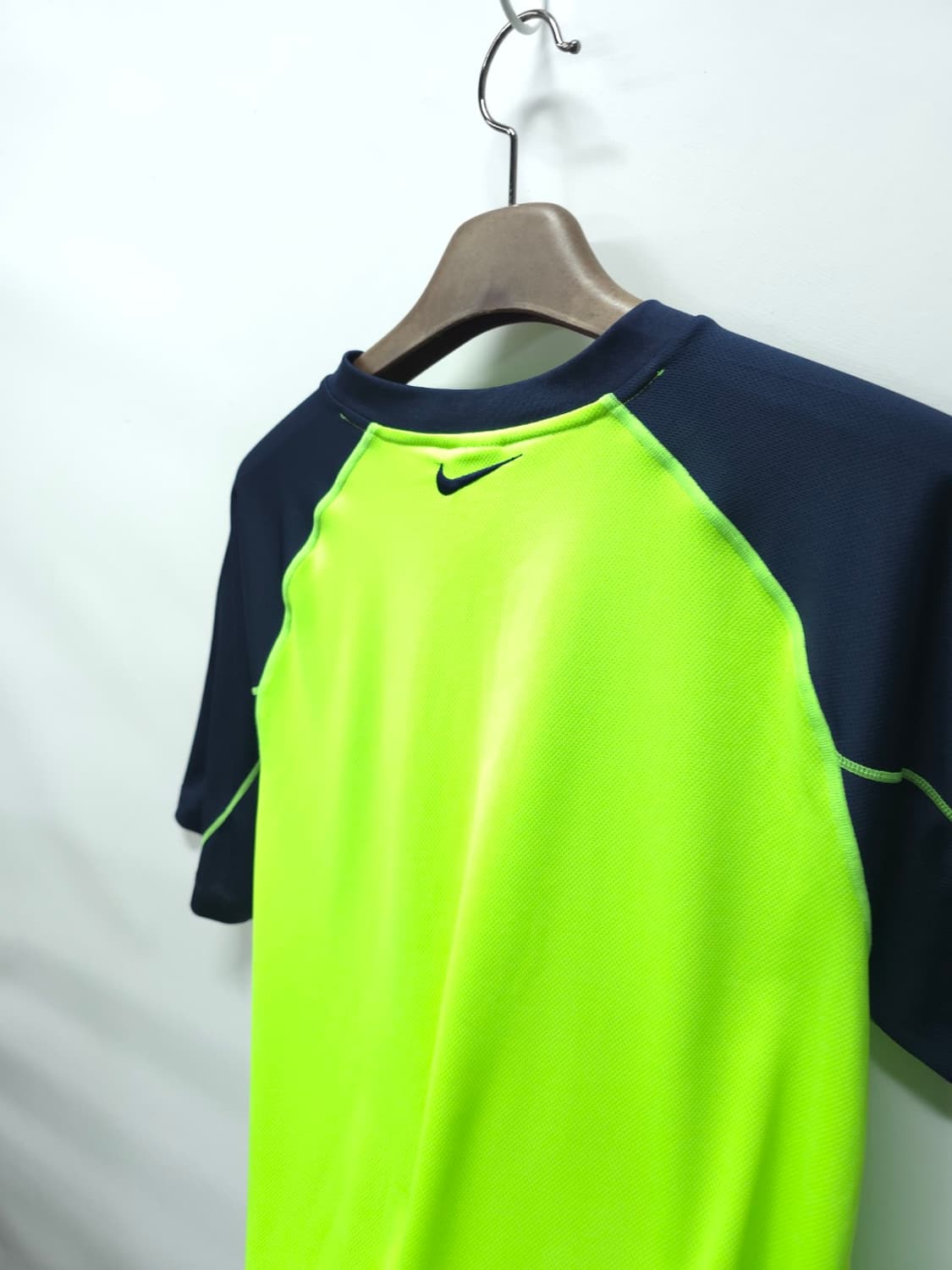 나이키 투톤 배색 래글런 기능성 반팔 티셔츠(115) 상품이미지9