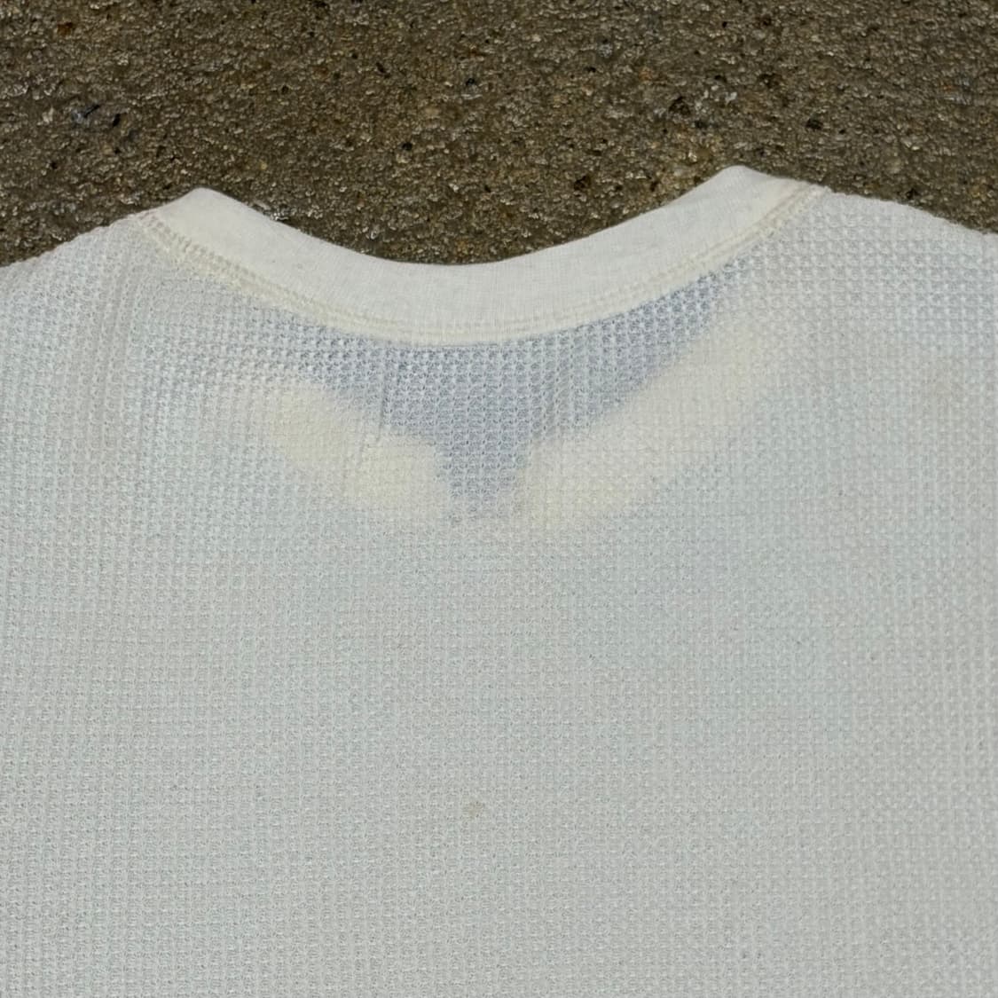 새상품 90s USA 빈티지 프루트오브더룸 와플 긴팔티 상품이미지8