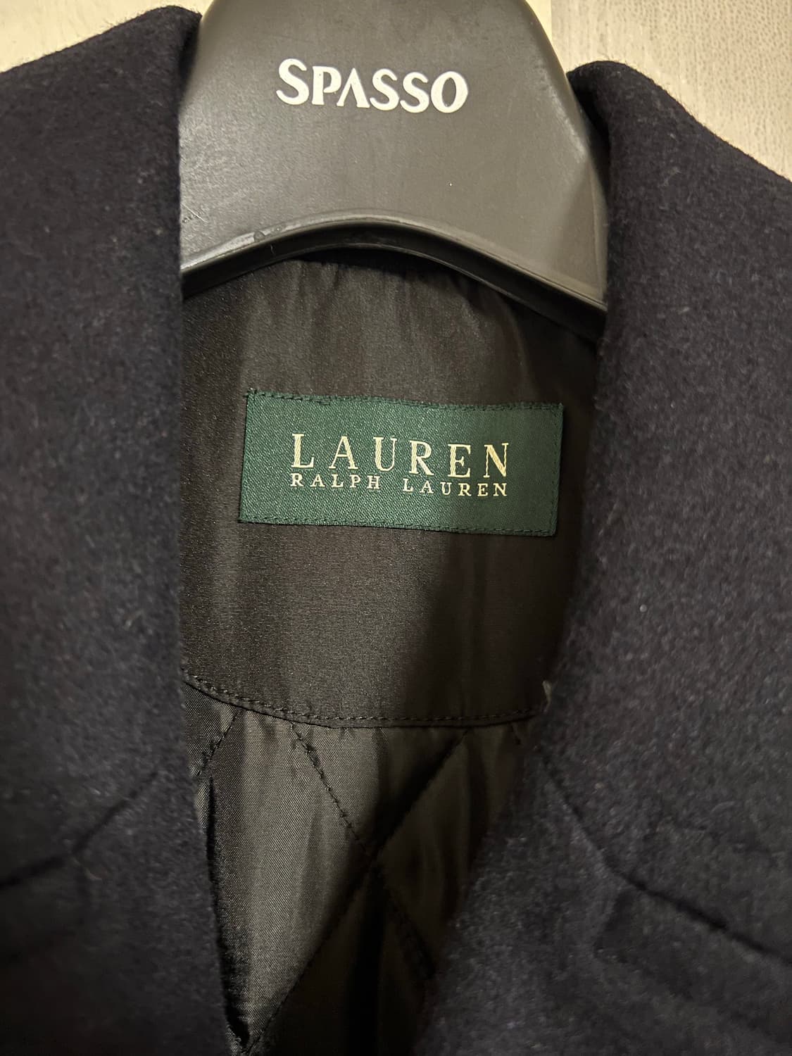 로렌 랄프로렌 네이비 더블코트 상품이미지3