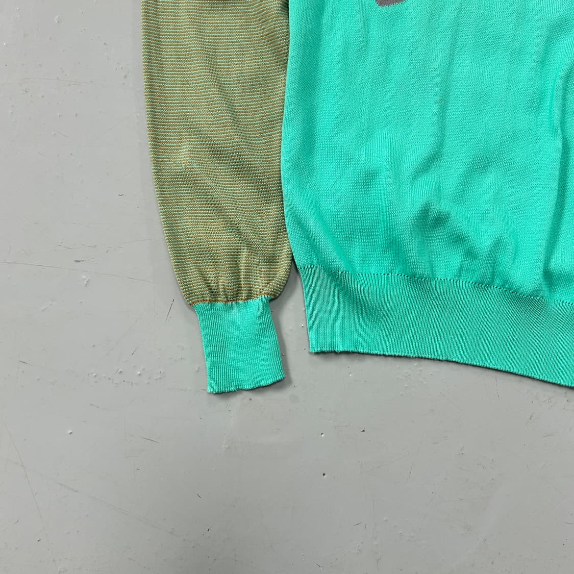 ANGELOS FRENTZOS 00s 더블리볼버 멀티컬러 니트  상품이미지3