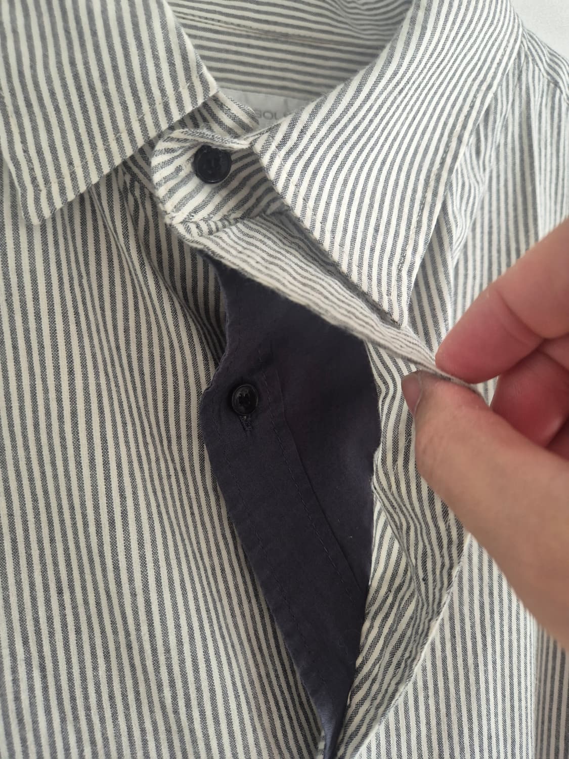 솔리드옴므 스트라이프 셔츠 상품이미지2