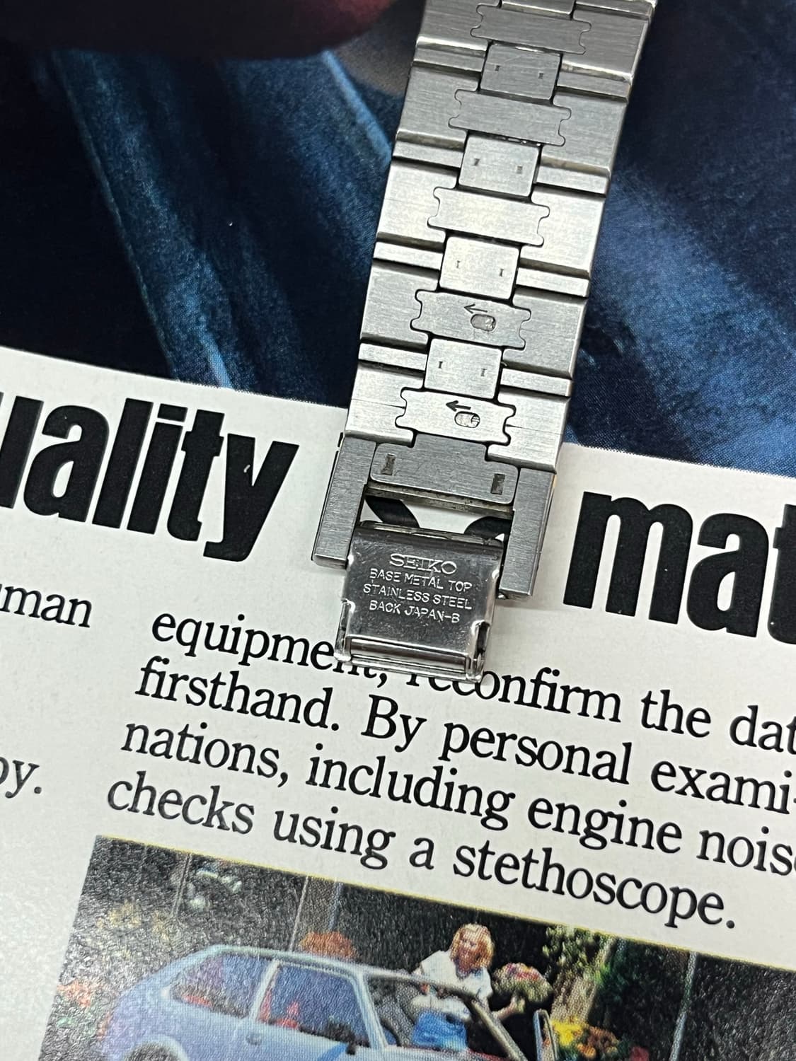 Seiko ARC Tank Quartz Vintage Watch  상품이미지8