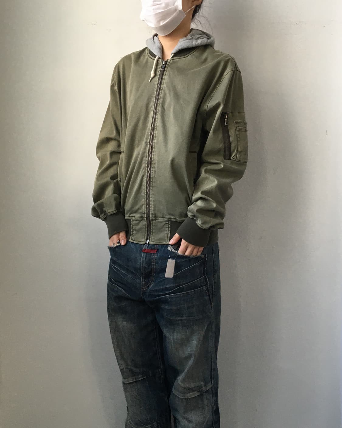 Hood layered ma 1 상품이미지1