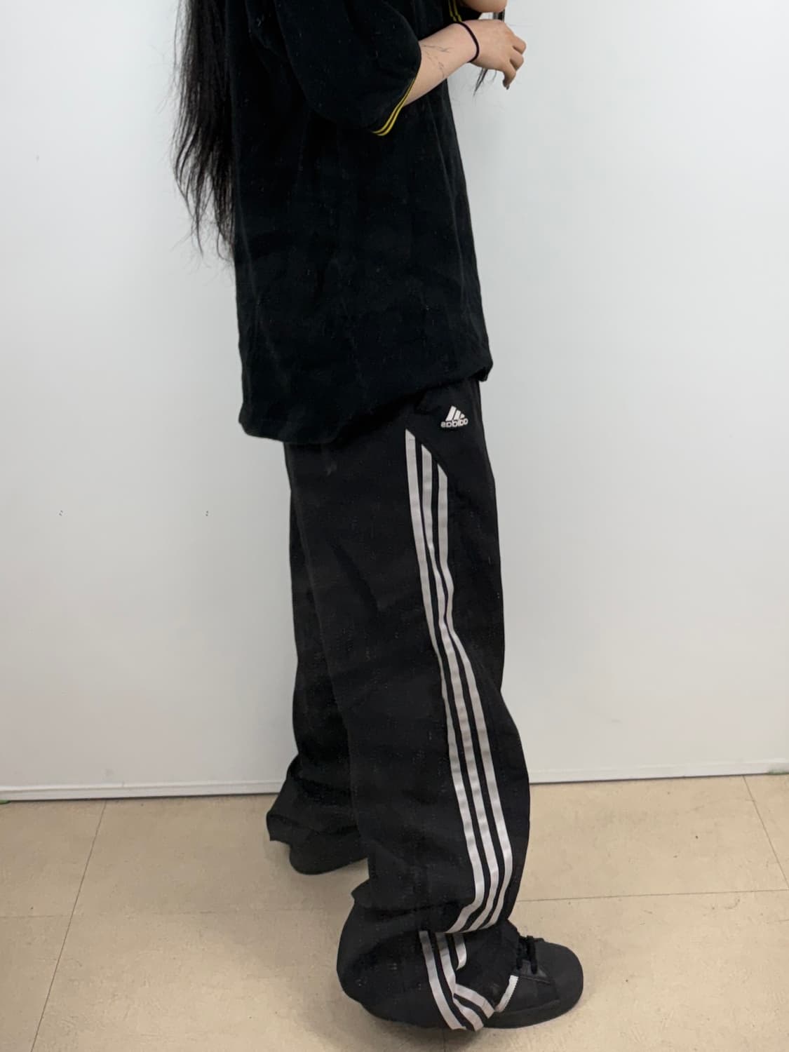 아디다스 헤비 삼선 트랙팬츠 E250 상품이미지2