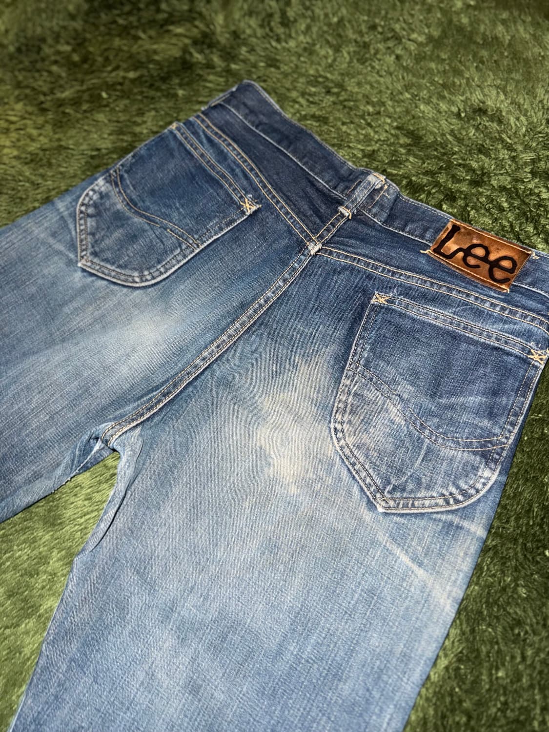 [32X33] 00s Lee 리 재패니즈 사시코 커스텀 데님 팬츠 상품이미지8