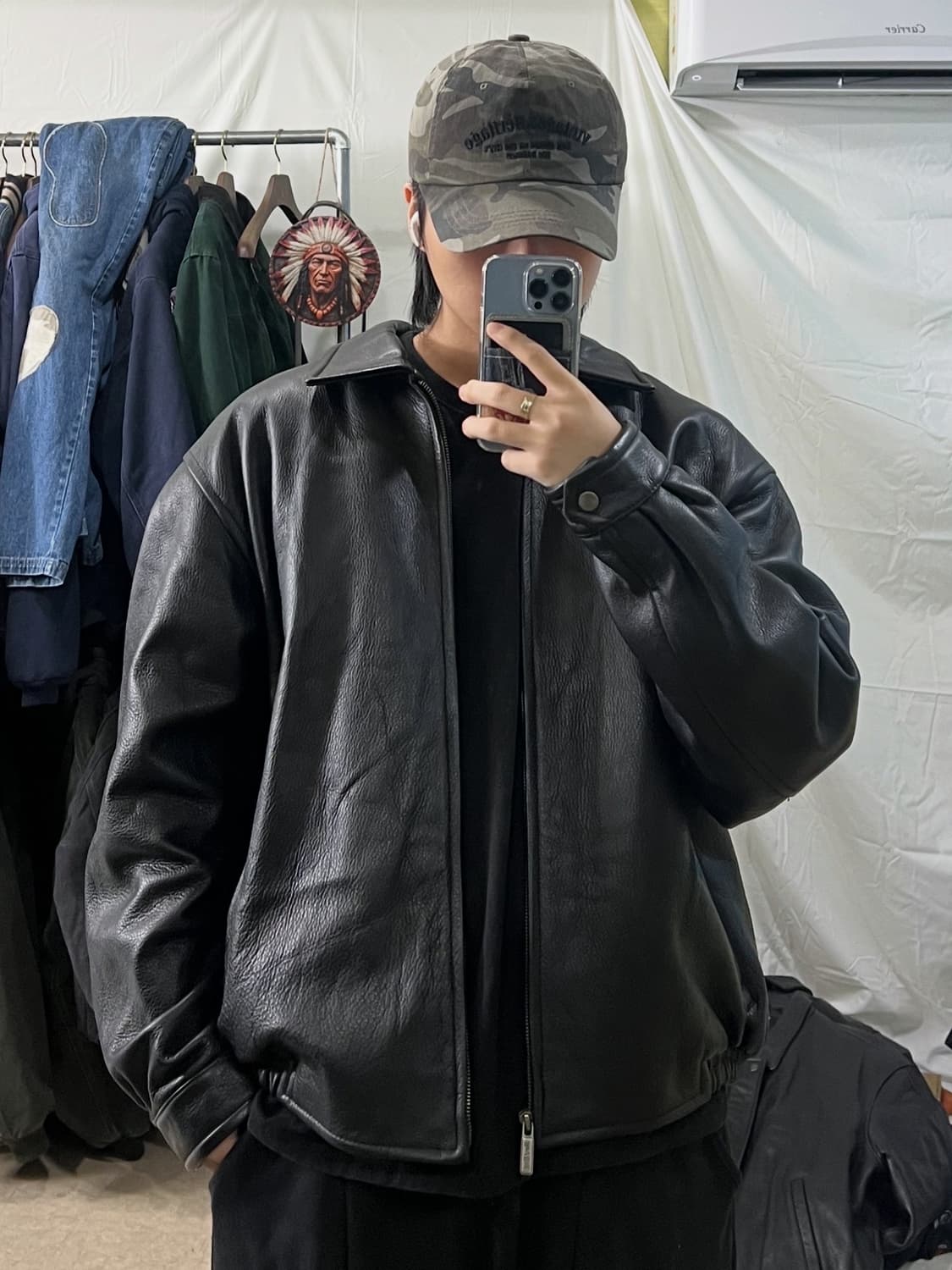 하드락카페 가죽자켓 상품이미지4