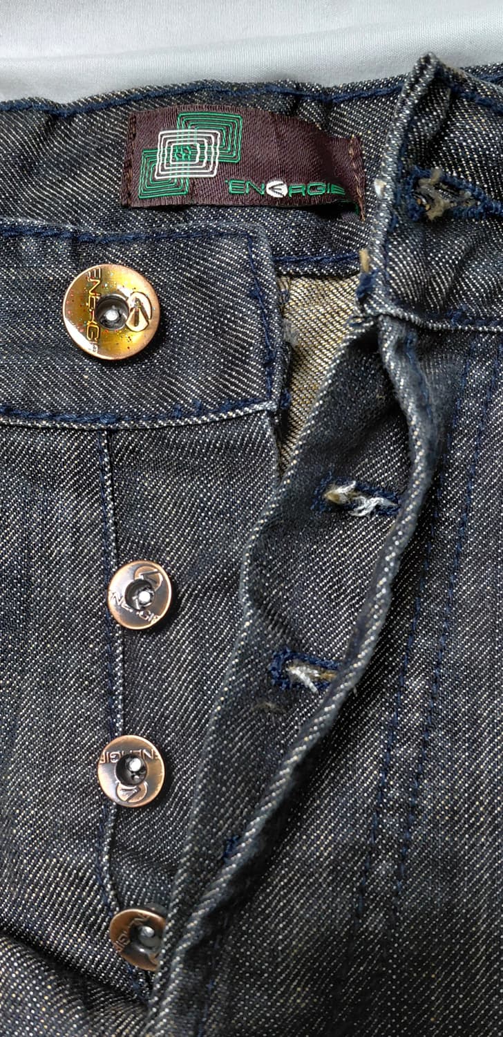 [34] ENERGIE(에너지) Y2K 테크니컬 지퍼 데님 팬츠 상품이미지6