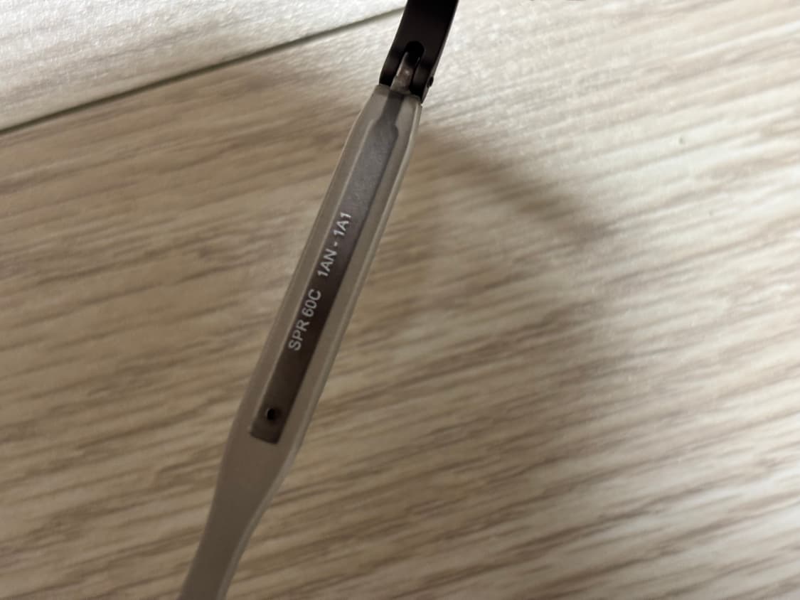 프라다SPR60C 반무테 안경 상품이미지5