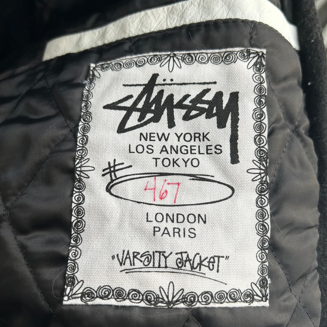Stussy 2006s worldtour varsity 상품이미지5
